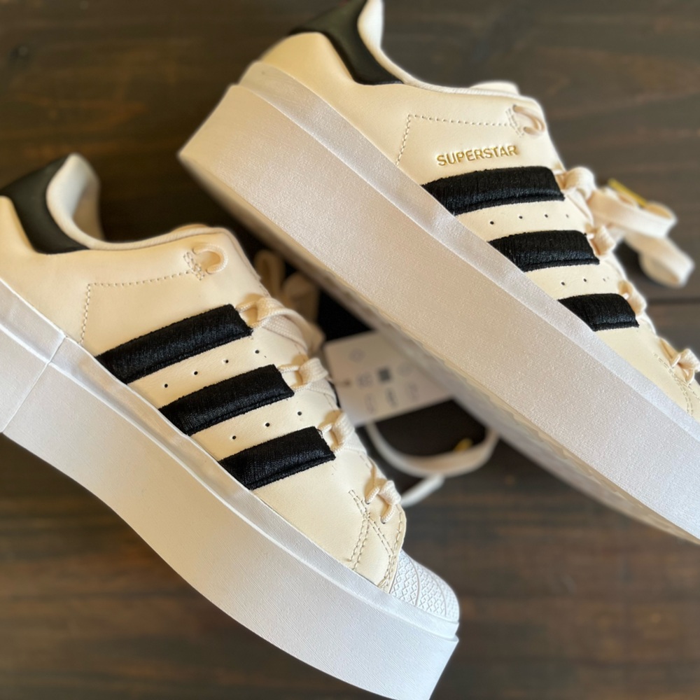 adidas Originals Superstar Bonega Platform Sneakers.